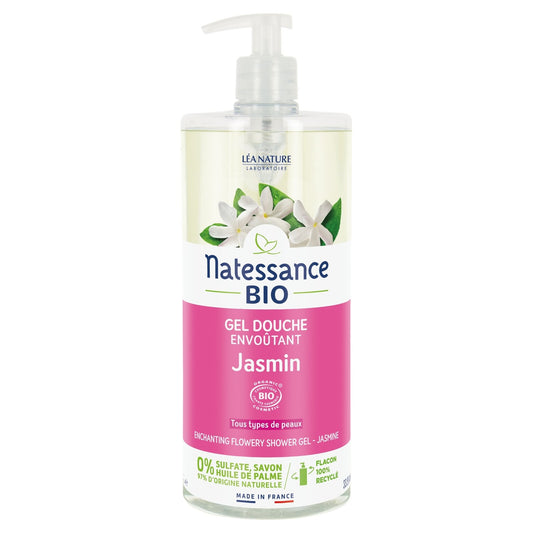 Gel douche Floral au Jasmin Bio NATESSANCE 