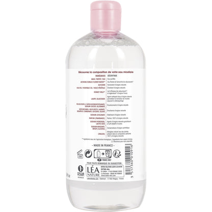 Eau micellaire Lactée Visage Lèvres Lait d'Ânesse Bio Sans Parfum de Synthèse SO'BIO ETIC 