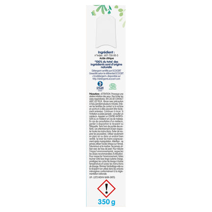 Détartrant Acide Citrique Multi-usage Ecocert Bio BIOVIE 