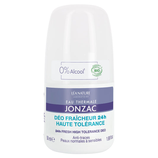 Déodorant Anti-traces 24h Hypoallergénique 0% Alcool EAU THERMALE JONZAC 