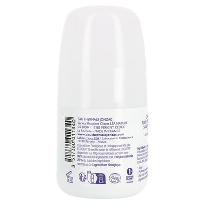 Déodorant Anti-traces 24h Hypoallergénique 0% Alcool EAU THERMALE JONZAC 