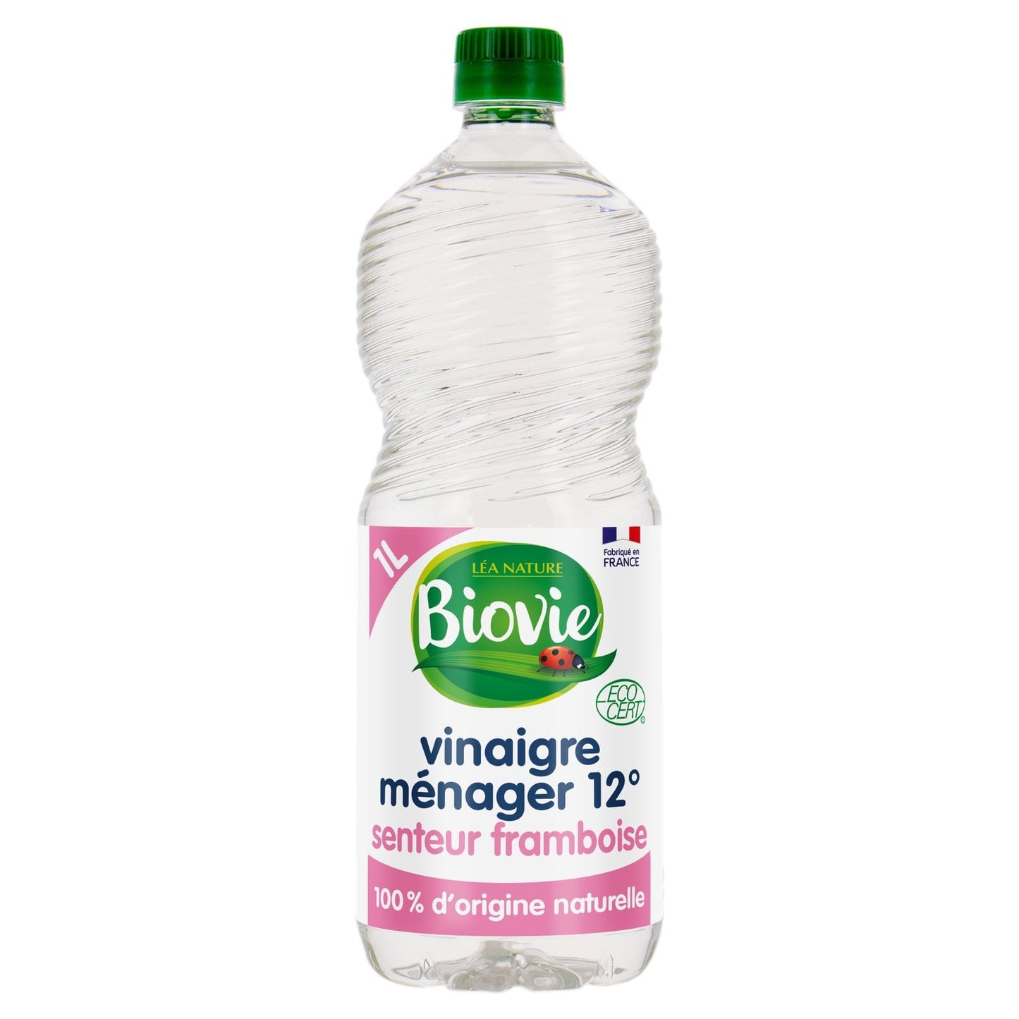 Vinaigre Ménager Multi-Usage Framboise BIOVIE La bouteille d'1 L