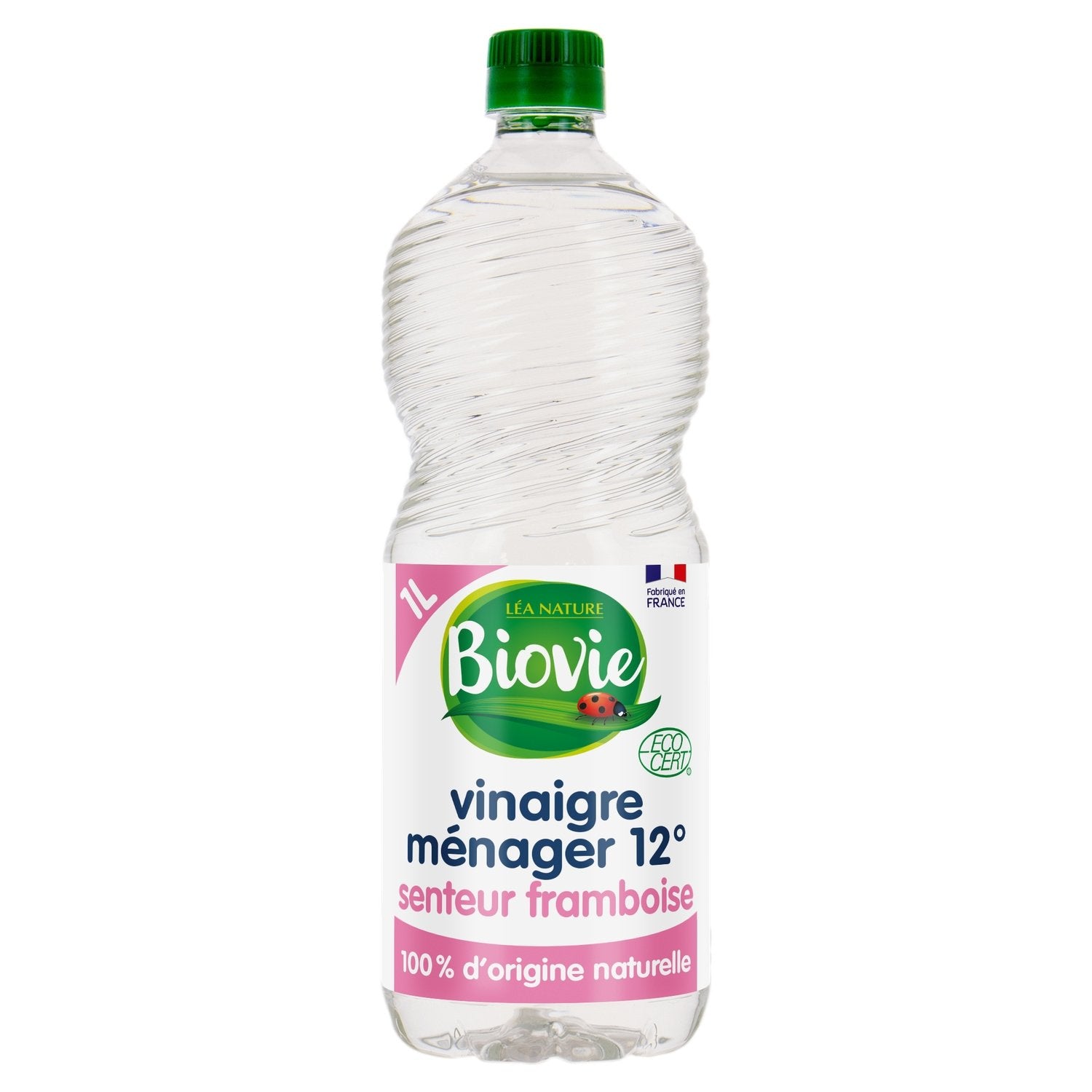 Vinaigre Ménager Multi-Usage Framboise BIOVIE La bouteille d'1 L