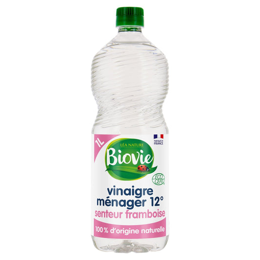 Vinaigre Ménager Multi-Usage Framboise BIOVIE La bouteille d'1 L