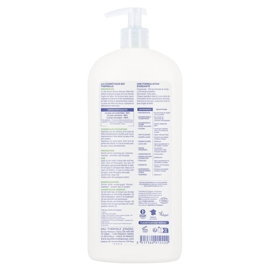Organic Hypoallergenic Baby Shower Gel JONZAC THERMAL WATER