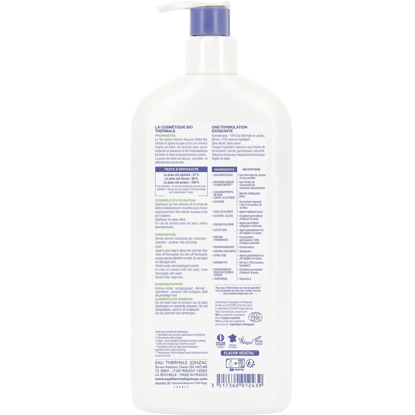 Bio-Dermo-Soft-Baby-Duschgel JONZAC Thermalwasser