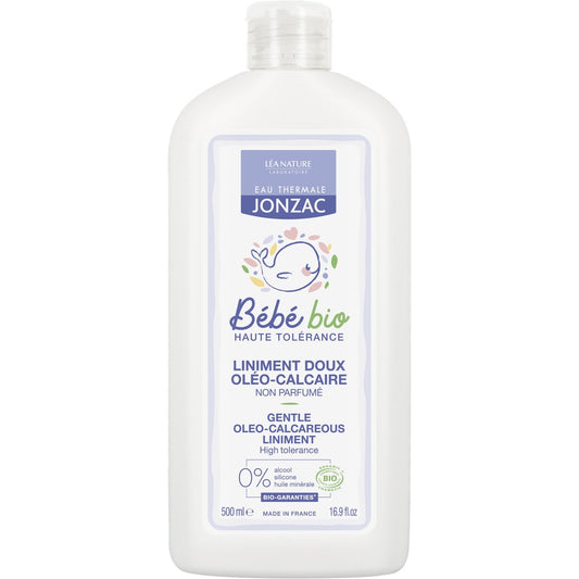 Liniment Bébé Doux Bio EAU THERMALE JONZAC le flacon de 500mL
