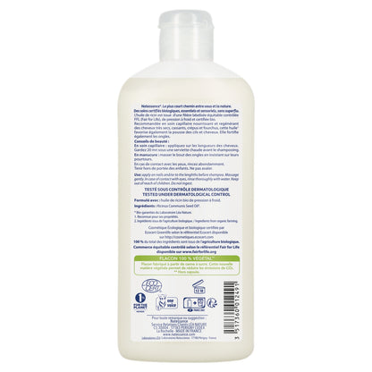 Haaröl für trockenes und strapaziertes Haar Stärkt Nägel und Wimpern Bio-Rizinusöl LEA NATURE