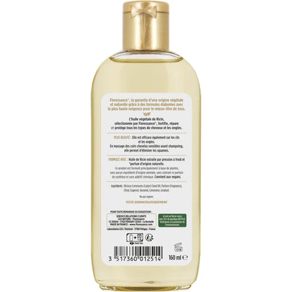 FLORESSANCE Rizinusöl Stärkendes und schützendes Haar- und Nagelöl