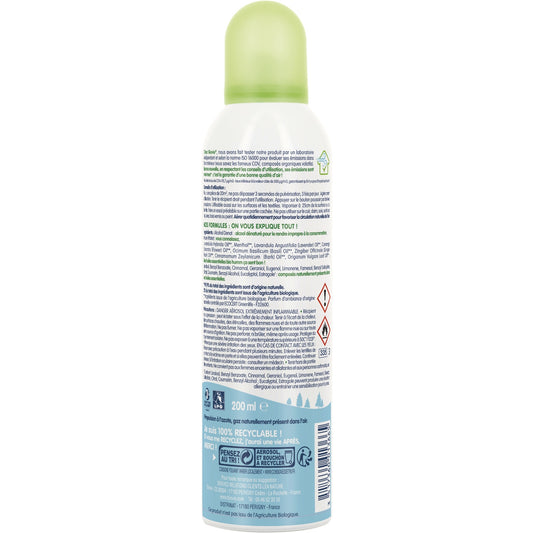 Désodorisant Spray Huiles Essentielles Bio BIOVIE 