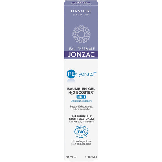 Baume Gel de Nuit Visage Hydratant Bio EAU THERMALE JONZAC le flacon de 40mL