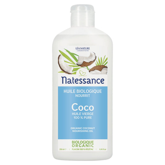 Huile Corps Cheveux Nourrissante Protectrice Adoucissante Coco Bio LEA NATURE le flacon de 250mL