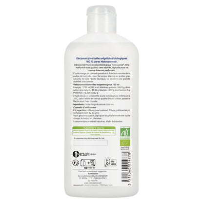 LEA NATURE Bio-Kokosnuss – nährendes, schützendes und weichmachendes Haar-Körperöl