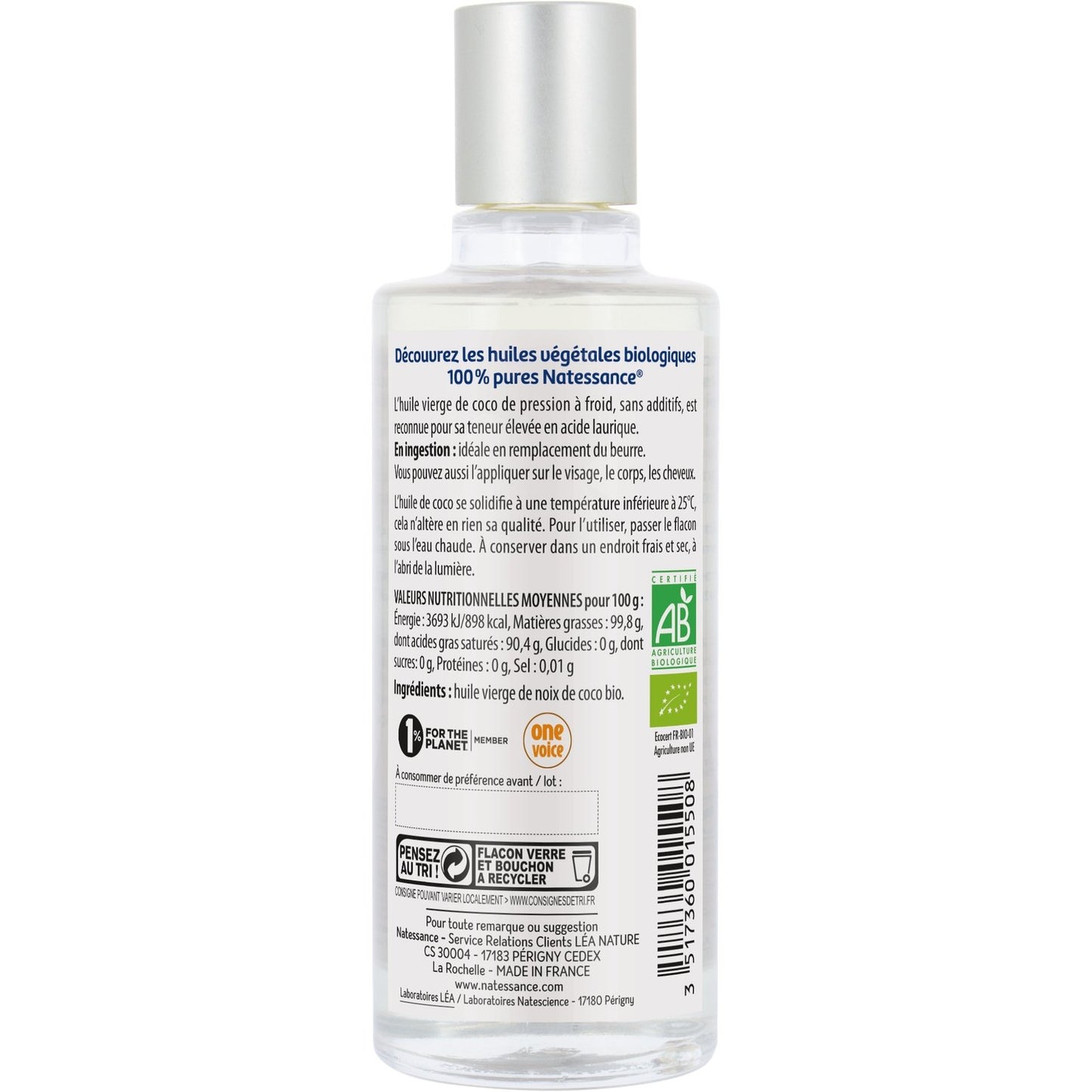 LEA NATURE Bio-Kokosnuss Pflegendes Reparierendes Haar-Körperöl