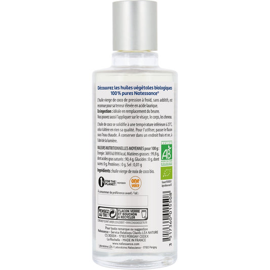 LEA NATURE Organic Coconut Nourishing Repairing Hair Body Oil