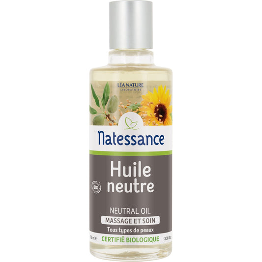 Huile Corps Neutre Bio LEA NATURE le flacon de 100mL