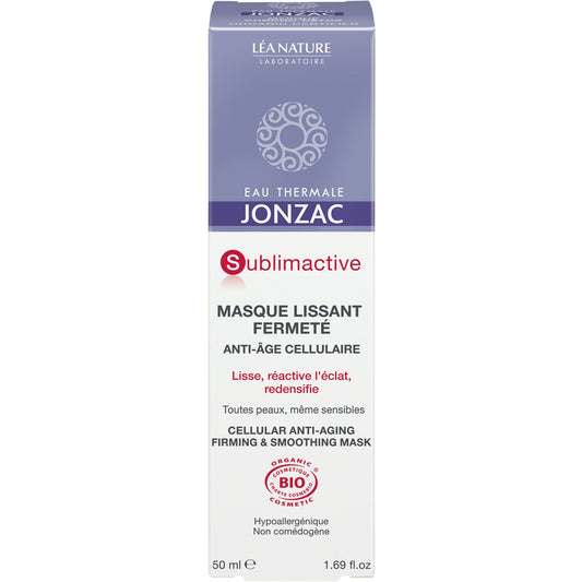 Masque Visage Lissant Fermeté Anti-Âge Sublimactive Bio EAU THERMALE JONZAC