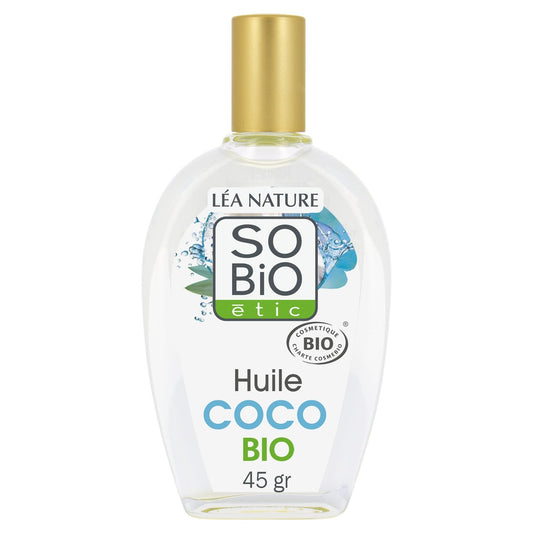 Huile Végétale Corps et Cheveux Nourrissante et Protectrice Bio SO'BIO ETIC Le flacon de 45 g