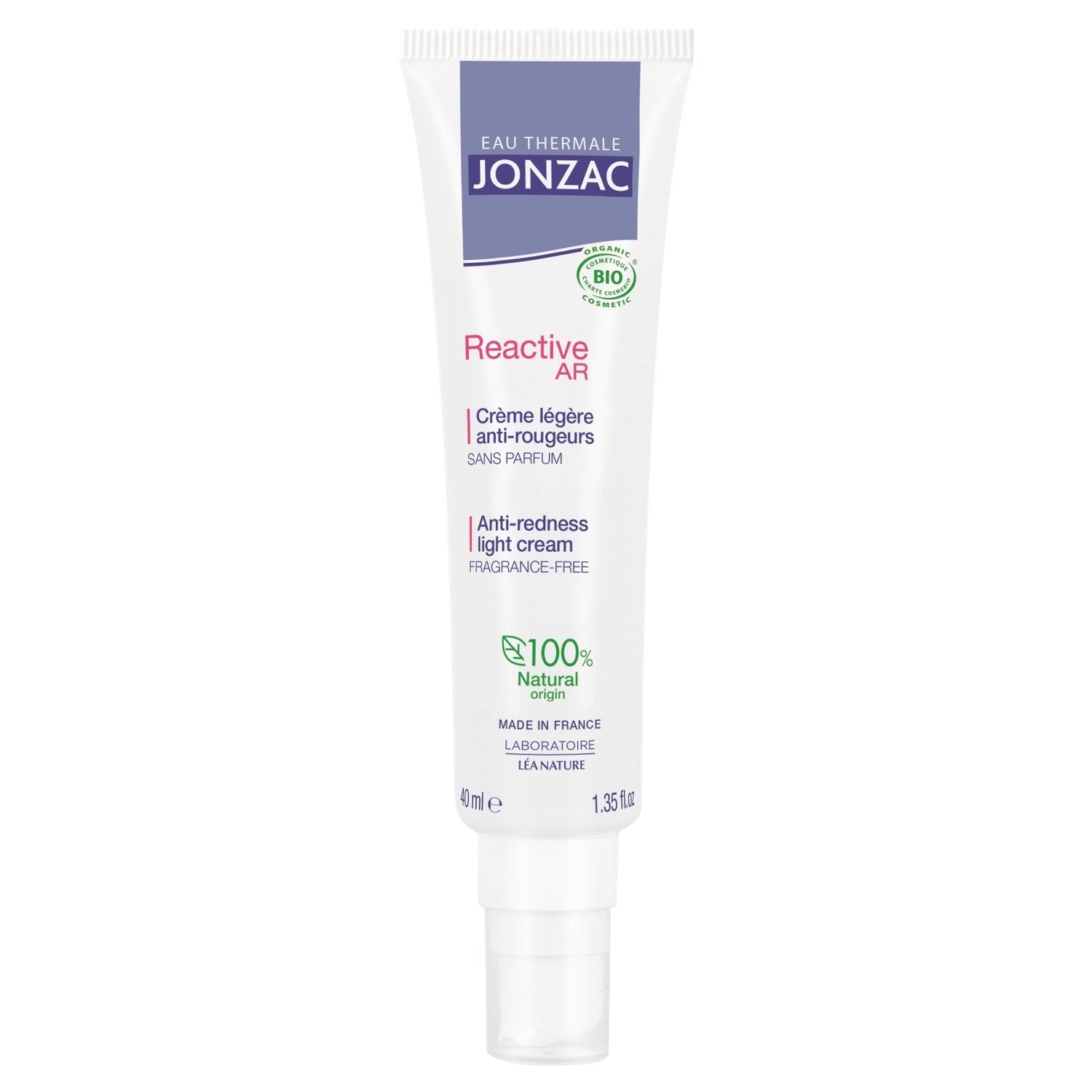 Soin Léger Apaisant Anti Rougeur Bio LEA NATURE le tube de 40mL