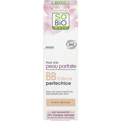 Bb Crème Perfectrice Teinte Medium Bio SO'BIO ETIC