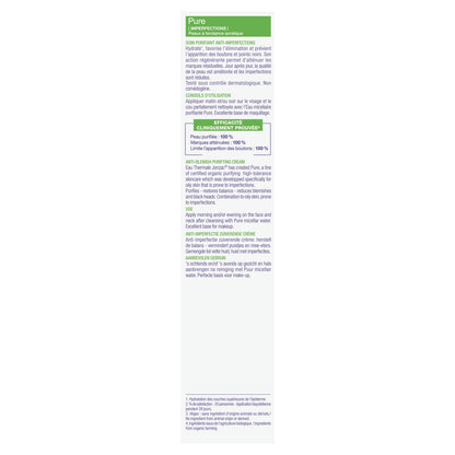 Purifying Anti-Imperfection Treatment Jonzac Organic Thermal Water LEA NATURE