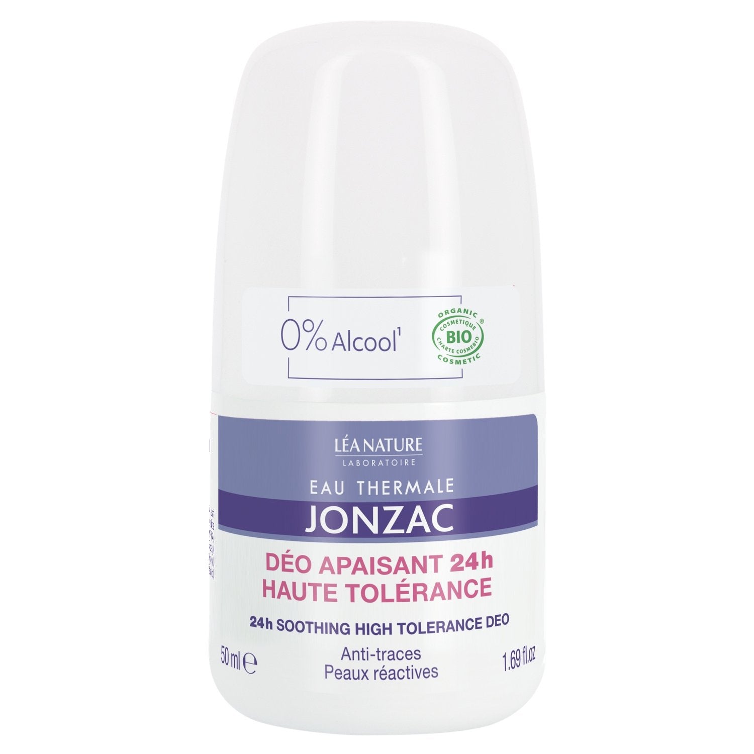 Déodorant Stick Homme Tolérance Optimale 24h Purifiant et Absorbant EAU THERMALE JONZAC le stick