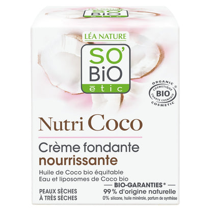 Nutri Coco Bio Nährende Schmelzcreme SO'BIO ETIC