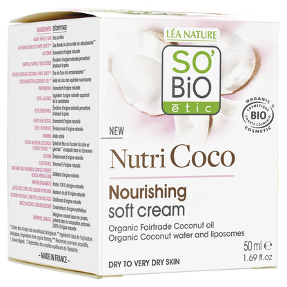 Nutri Coco Bio Nährende Schmelzcreme SO'BIO ETIC