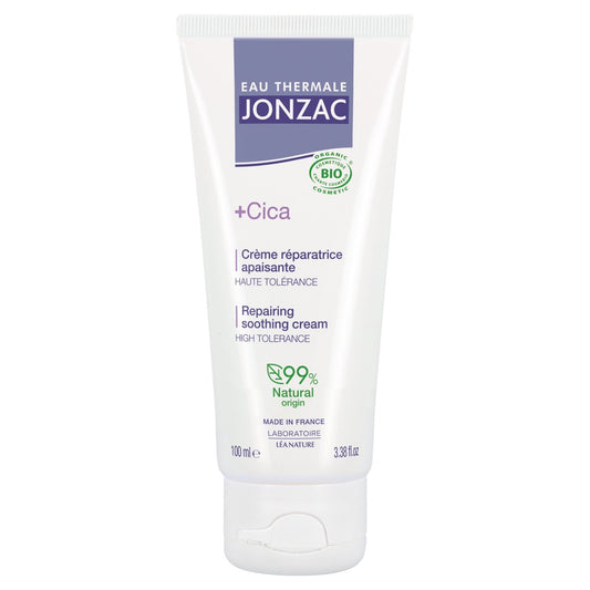 Crème Visage Peaux Irritées Réparatrice Apaisante +cica Jonzac EAU THERMALE JONZAC le tube de 100mL