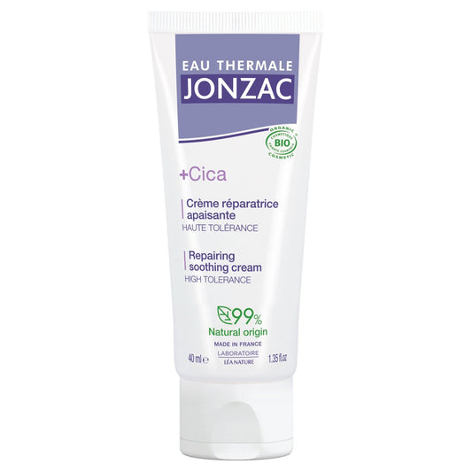 Crème Visage et Corps Réparatrice Apaisante +cica Bio EAU THERMALE JONZAC le flacon de 40mL