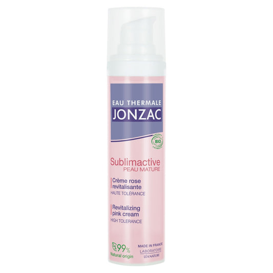 Crème Visage Peau Mature Sublimactive Bio EAU THERMALE JONZAC le tube de 40mL