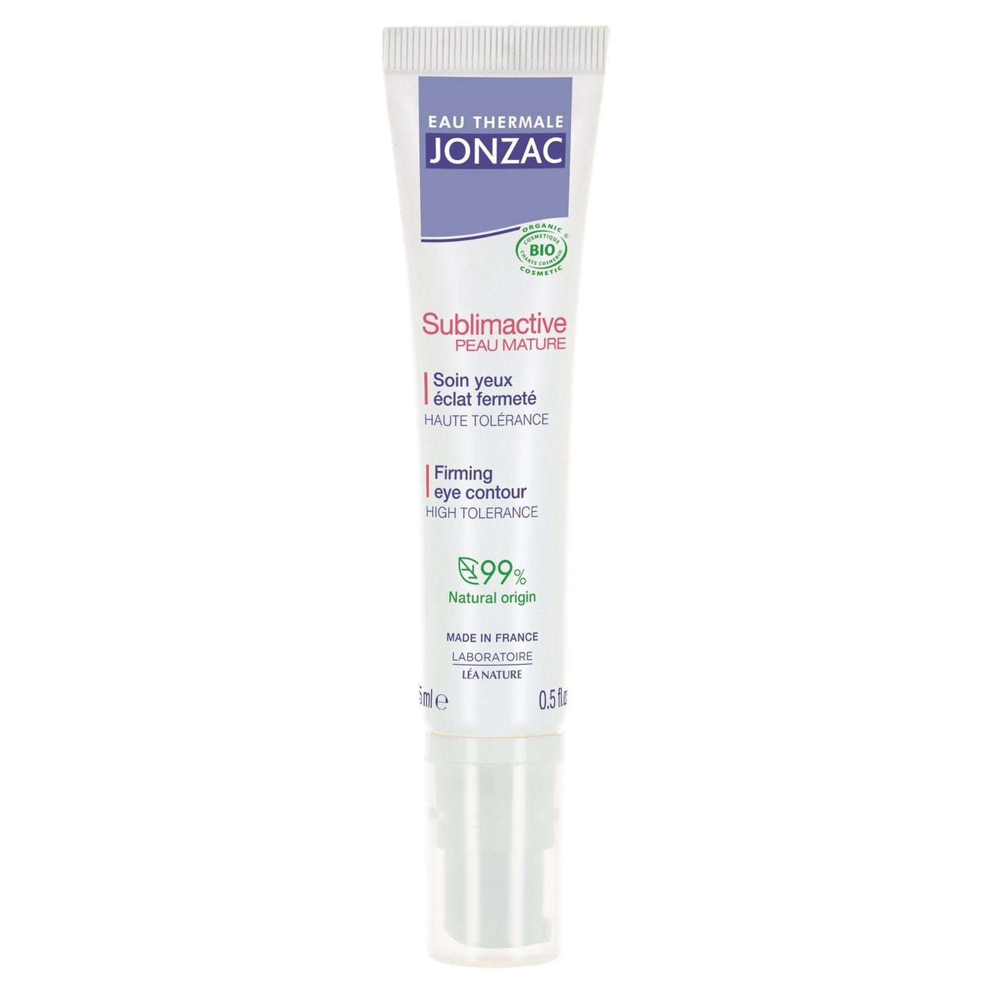 Contour des Yeux Peau Mature Anti-Âge Fermeté et Eclat Bio EAU THERMALE JONZAC le tube de 15mL
