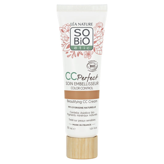 Cc Crème Teinte Medium (25) Embellisseur Bio SO'BIO ETIC Le tube de 30 mL