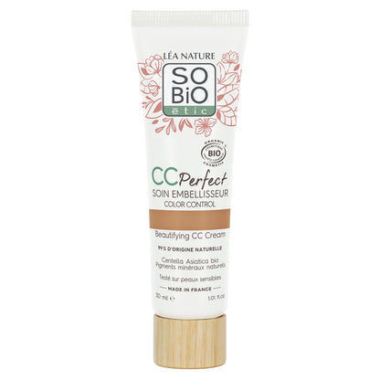 CC Cream Medium Tint (25) Bio-Verschönerer SO'BIO ETIC