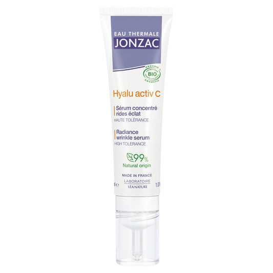 Sérum Visage Anti-Rides Éclat Lissant Hyalu Activ C Bio EAU THERMALE JONZAC