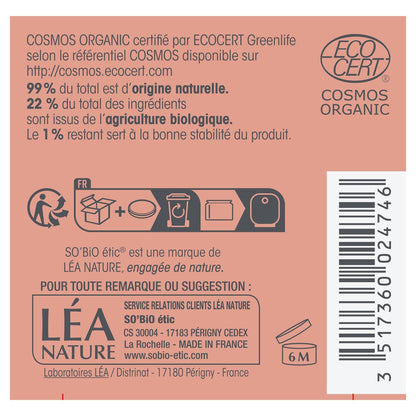 Crème Visage Soin Hydratant Lissant Eclat Lift'grenade Bio SO'BIO ETIC