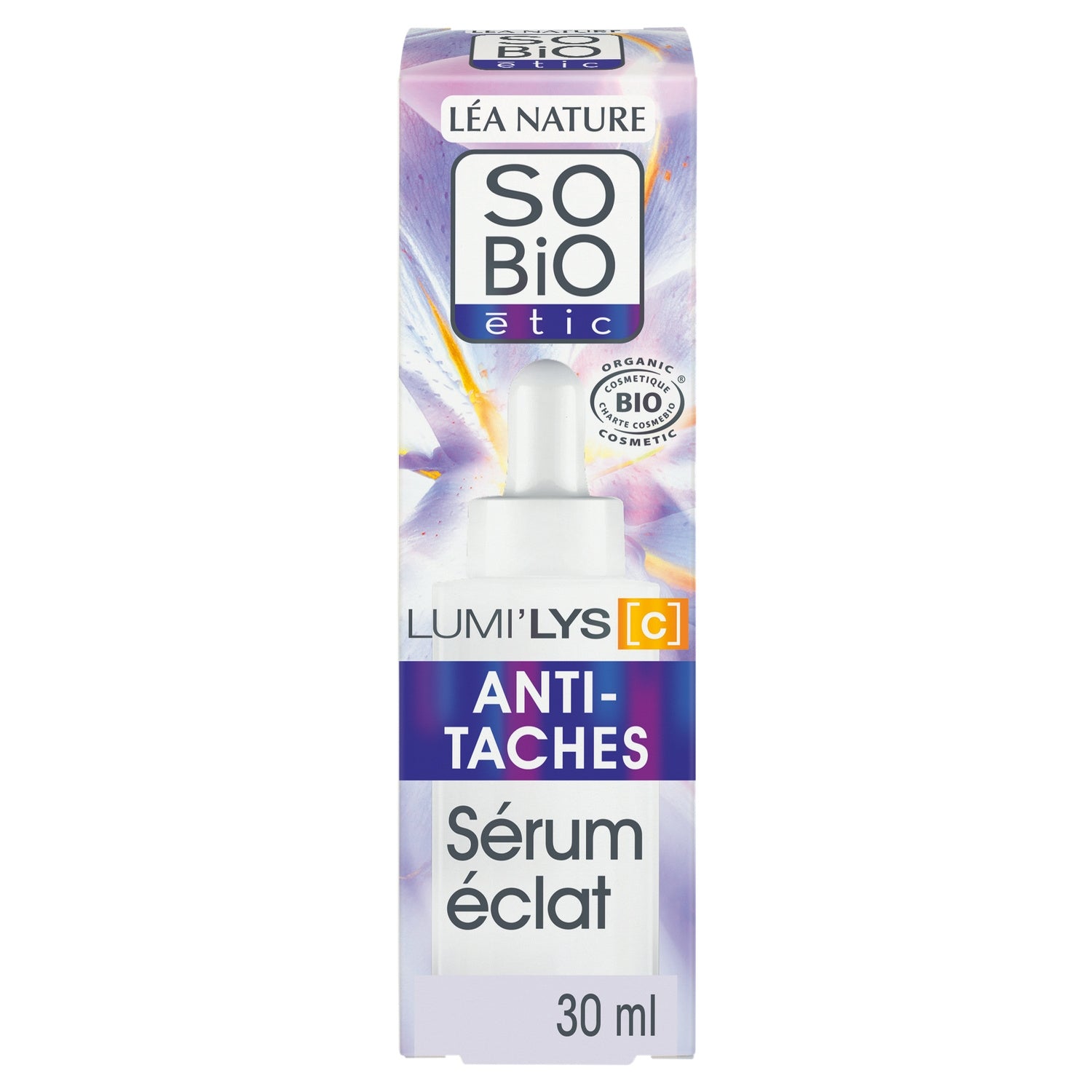 Sérum Eclat Anti-taches Expert LumiLys Vitamine C Bulbes de Lys Bio SO'BIO ETIC 