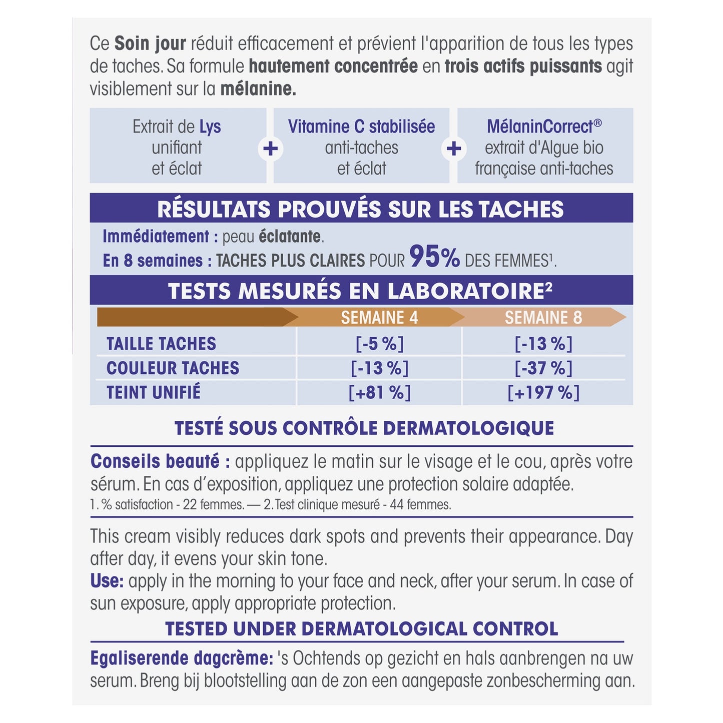SO'BIO ETIC Lumi'lys Bio Anti-Dark Spot Radiance Day Cream