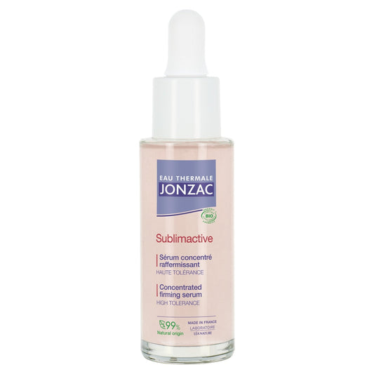 Sérum Visage Anti-Rides Fermeté Alque Rouge Bio Peau Sensibles Sublimactive EAU THERMALE JONZAC le flacon de 30mL