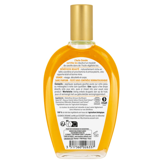 Huile Carotte Bio SO'BIO ETIC