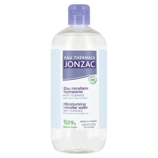 Eau micellaire Visage Yeux Hydratante Apaisante Haute Tolérance EAU THERMALE JONZAC 