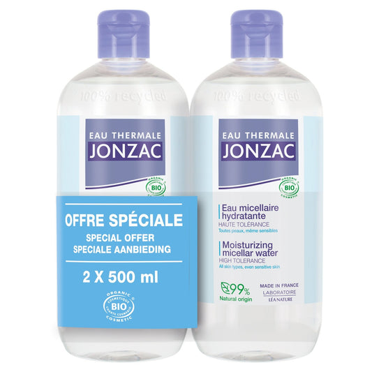 Micellar Water for Face and Eyes, Sensitive Skin, Moisturizing, EAU THERMALE JONZAC