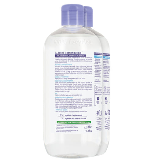 Micellar Water for Face and Eyes, Sensitive Skin, Moisturizing, EAU THERMALE JONZAC