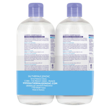 Micellar Water for Face and Eyes, Sensitive Skin, Moisturizing, EAU THERMALE JONZAC