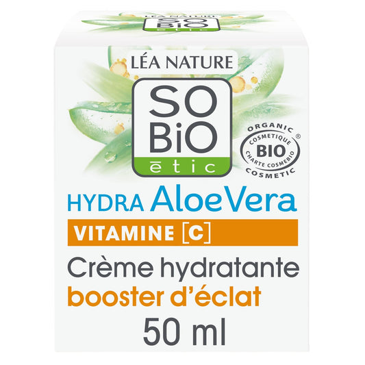 Crème Hydratante Booster Eclat SO BIO ETIC le pot de 50ml