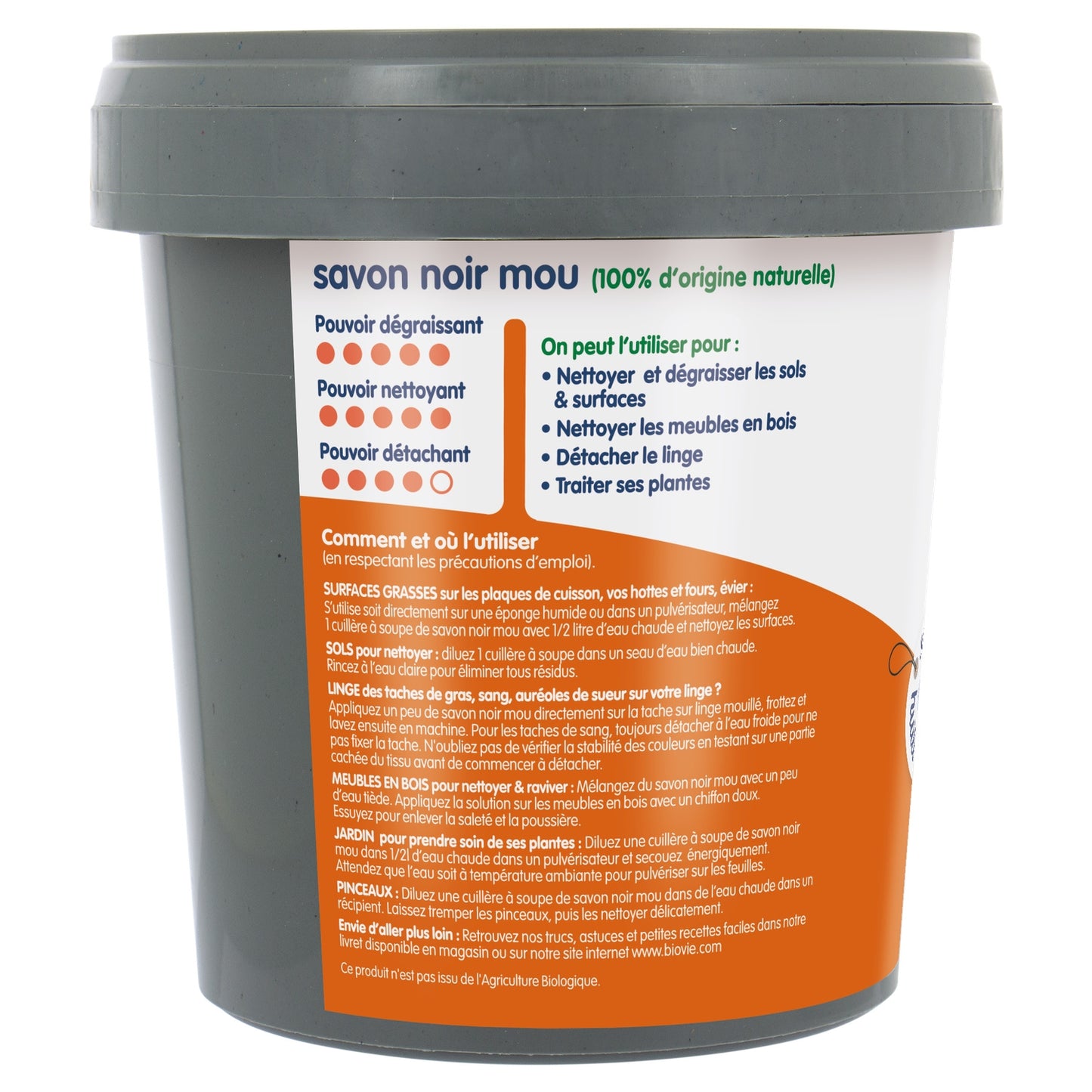 Nettoyant Ménager Multi-Usage Dégraissant Ecologique BIOVIE 