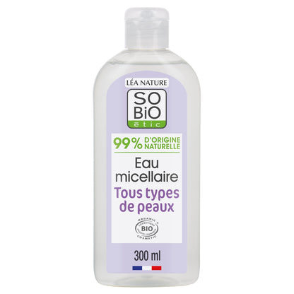 Eau Micellaire Eau Micellaire tous types de peaux SO'BIO ETIC 