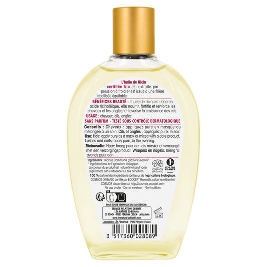 Huile Végétale Fortifie Cheveux et Ongles So'bio Etic SO BIO ETIC
