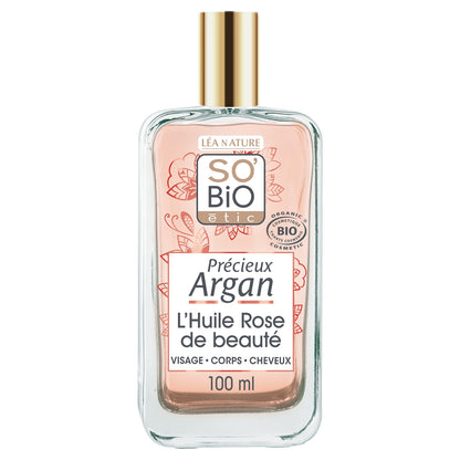 Huile Sèche Visage Corps Cheveux Argan Bio SO BIO ETIC 