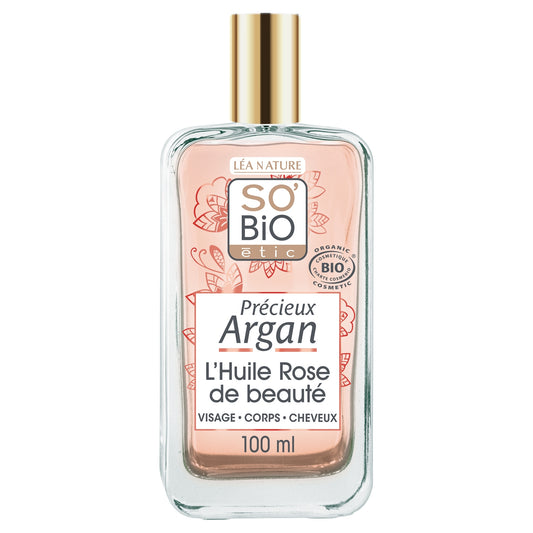 Huile Sèche Visage Corps Cheveux Argan Bio SO BIO ETIC 